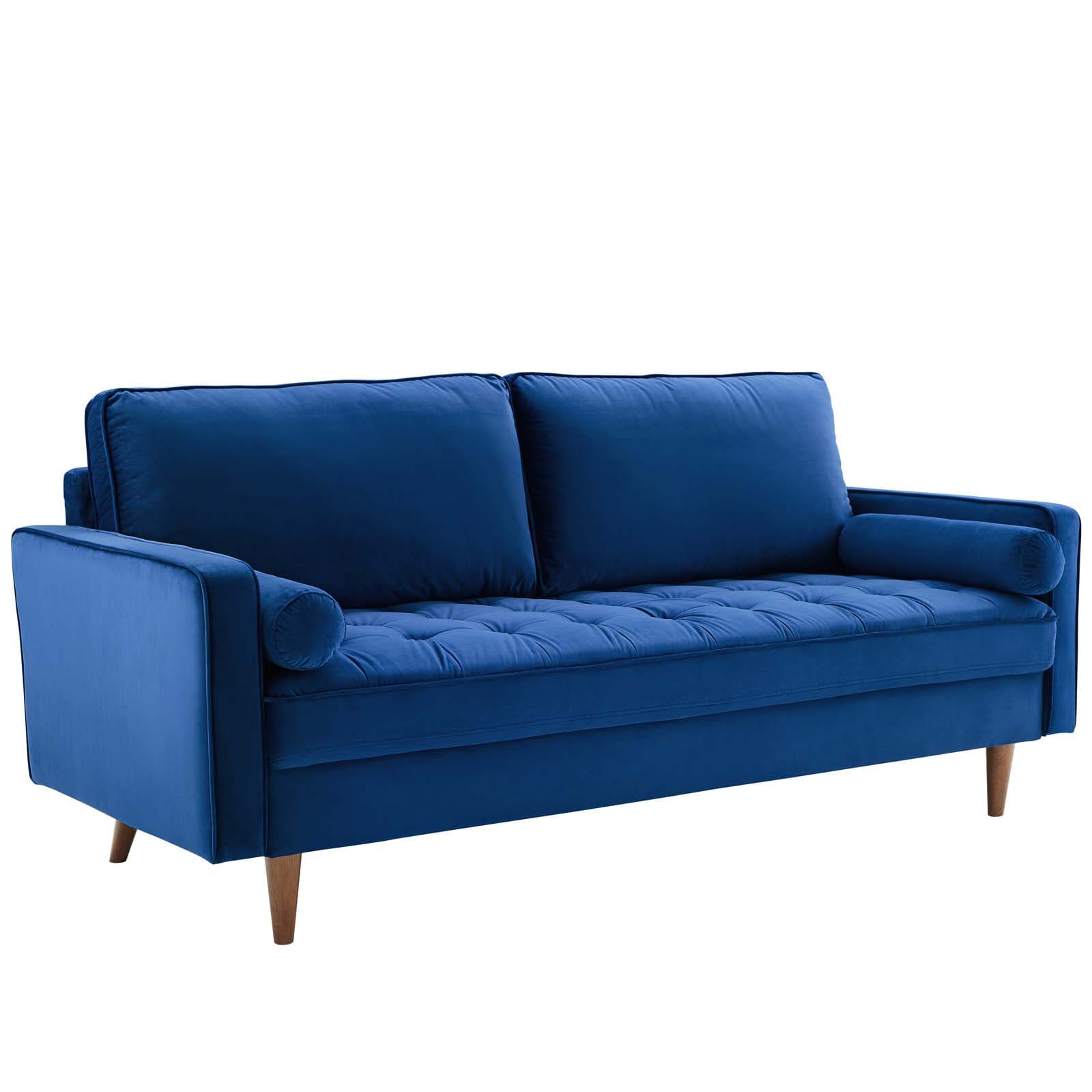 Modway Valour Performance Velvet Sofa | Sofas | Modishstore-40