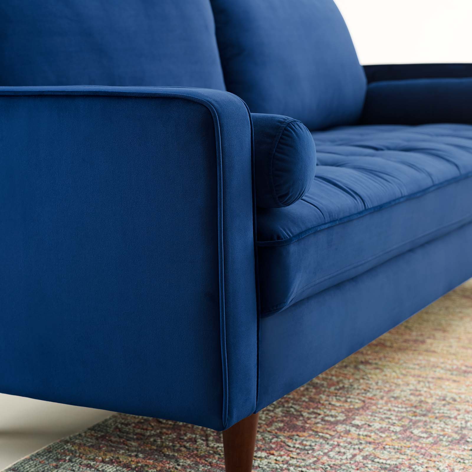 Modway Valour Performance Velvet Sofa | Sofas | Modishstore-45