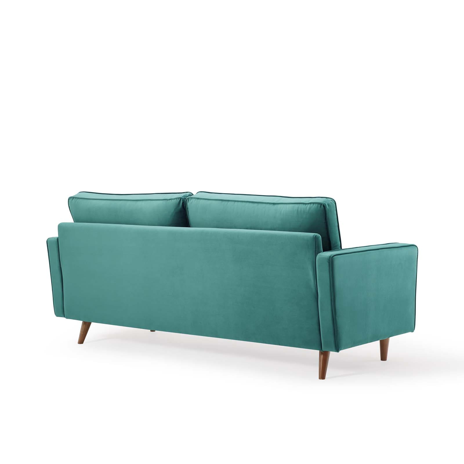 Modway Valour Performance Velvet Sofa | Sofas | Modishstore-59