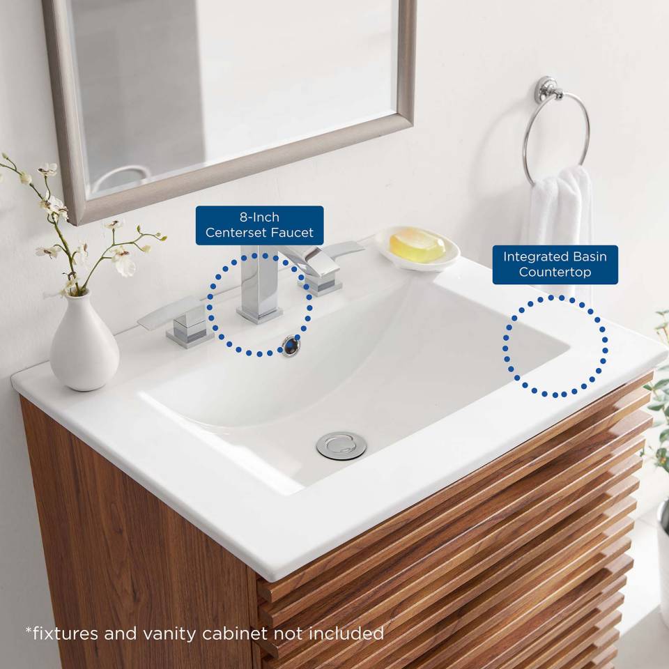 Modway Cayman 24" Bathroom Sink | Bathroom Accessories | 