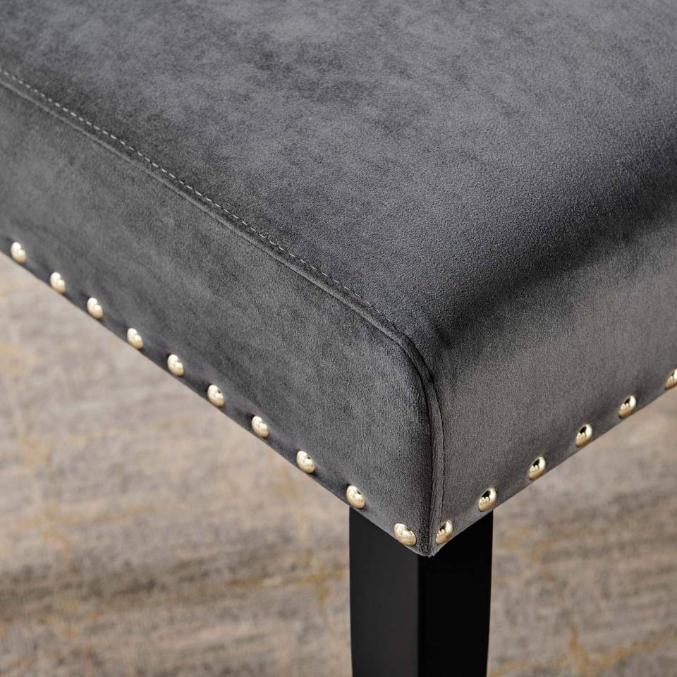 Modway Parcel Performance Velvet Dining Side Chairs - Set of 2 | Side Chairs | Modishstore-8