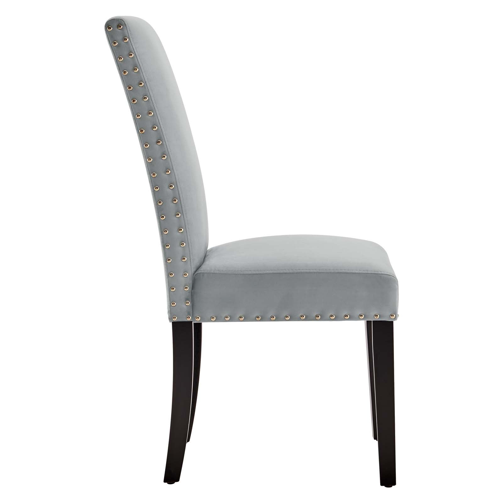 Modway Parcel Performance Velvet Dining Side Chairs - Set of 2 | Side Chairs | Modishstore-24