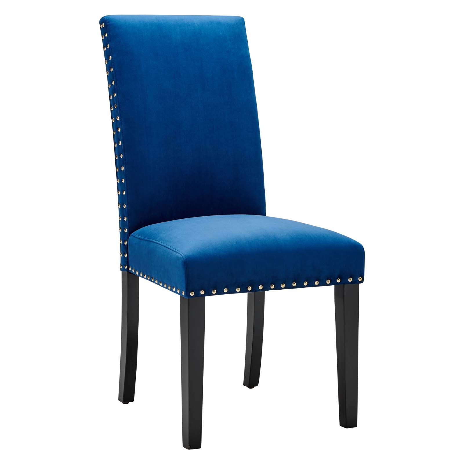 Modway Parcel Performance Velvet Dining Side Chairs - Set of 2 | Side Chairs | Modishstore-33