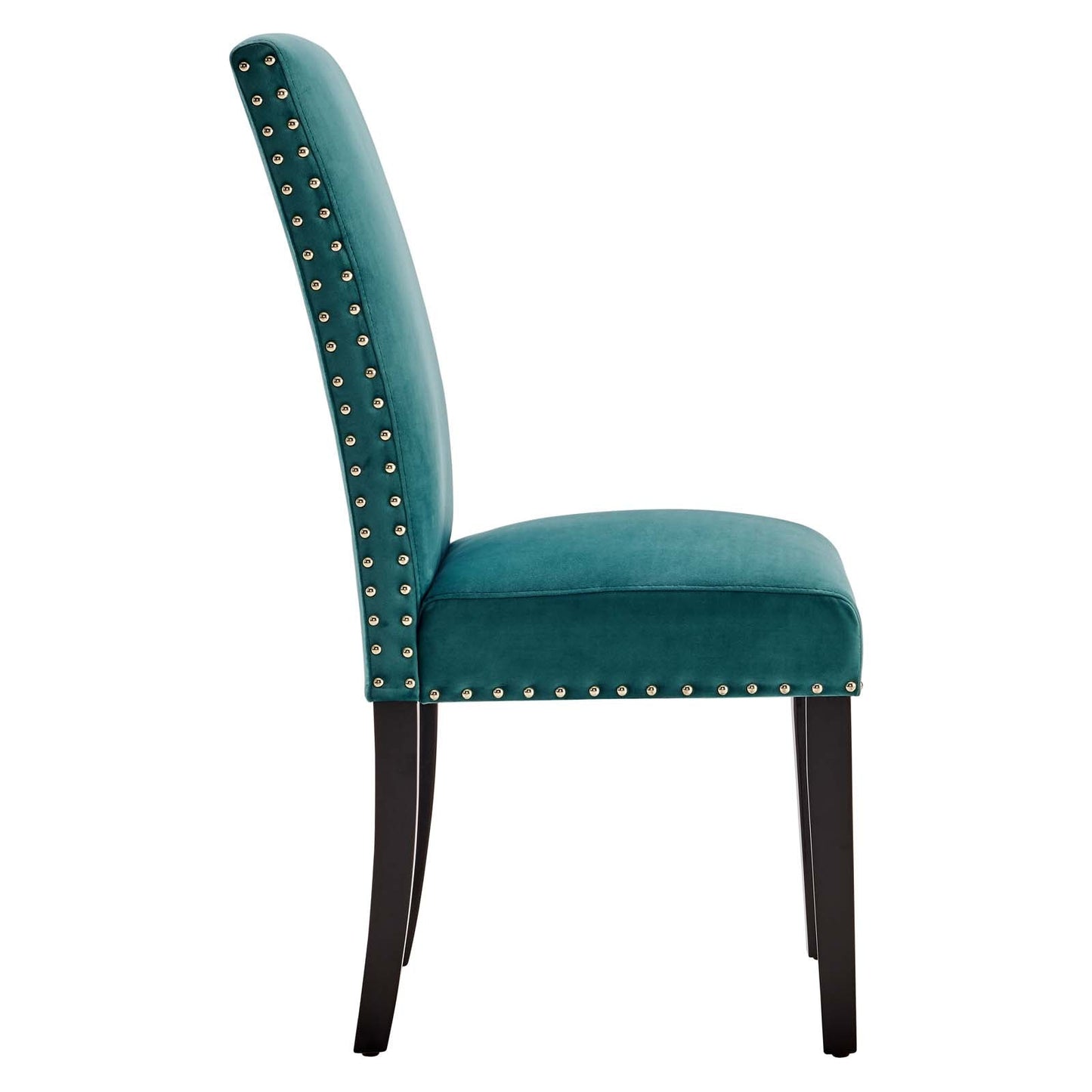 Modway Parcel Performance Velvet Dining Side Chairs - Set of 2 | Side Chairs | Modishstore-28