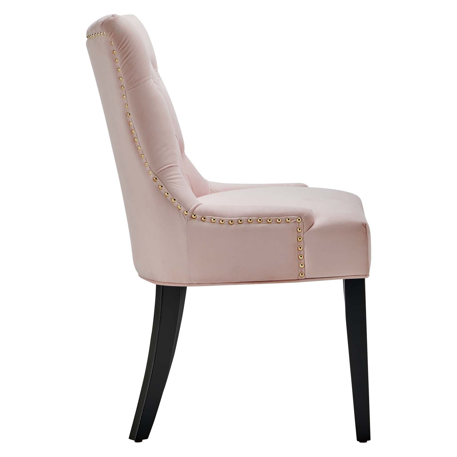 Modway Regent Tufted Performance Velvet Dining Side Chairs - Set of 2 | Side Chairs | Modishstore-30