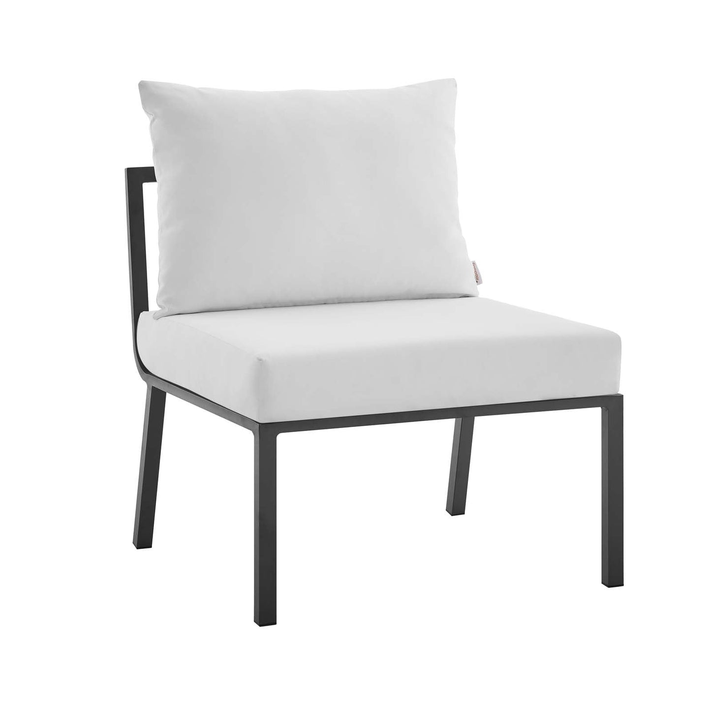Modway Riverside 4 Piece Outdoor Patio Aluminum Set | Outdoor Sofas, Loveseats & Sectionals | Modishstore-6