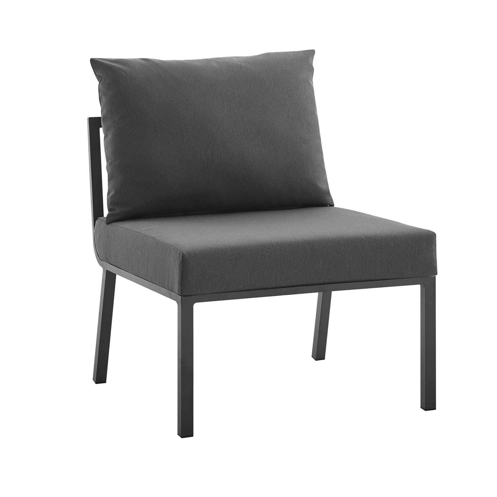 Riverside 4 Piece Outdoor Patio Aluminum Set By Modway - EEI-3785 | Outdoor Sofas, Loveseats & Sectionals | Modishstore - 15