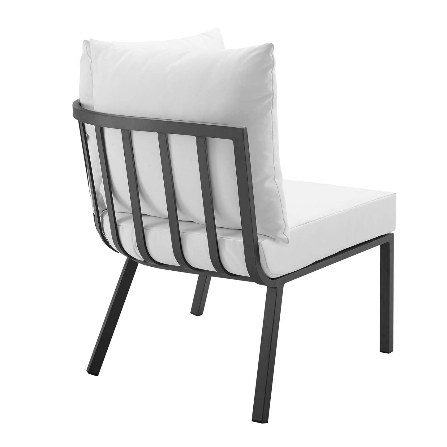Riverside 5 Piece Outdoor Patio Aluminum Set By Modway | Outdoor Sofas, Loveseats & Sectionals | Modishstore-31