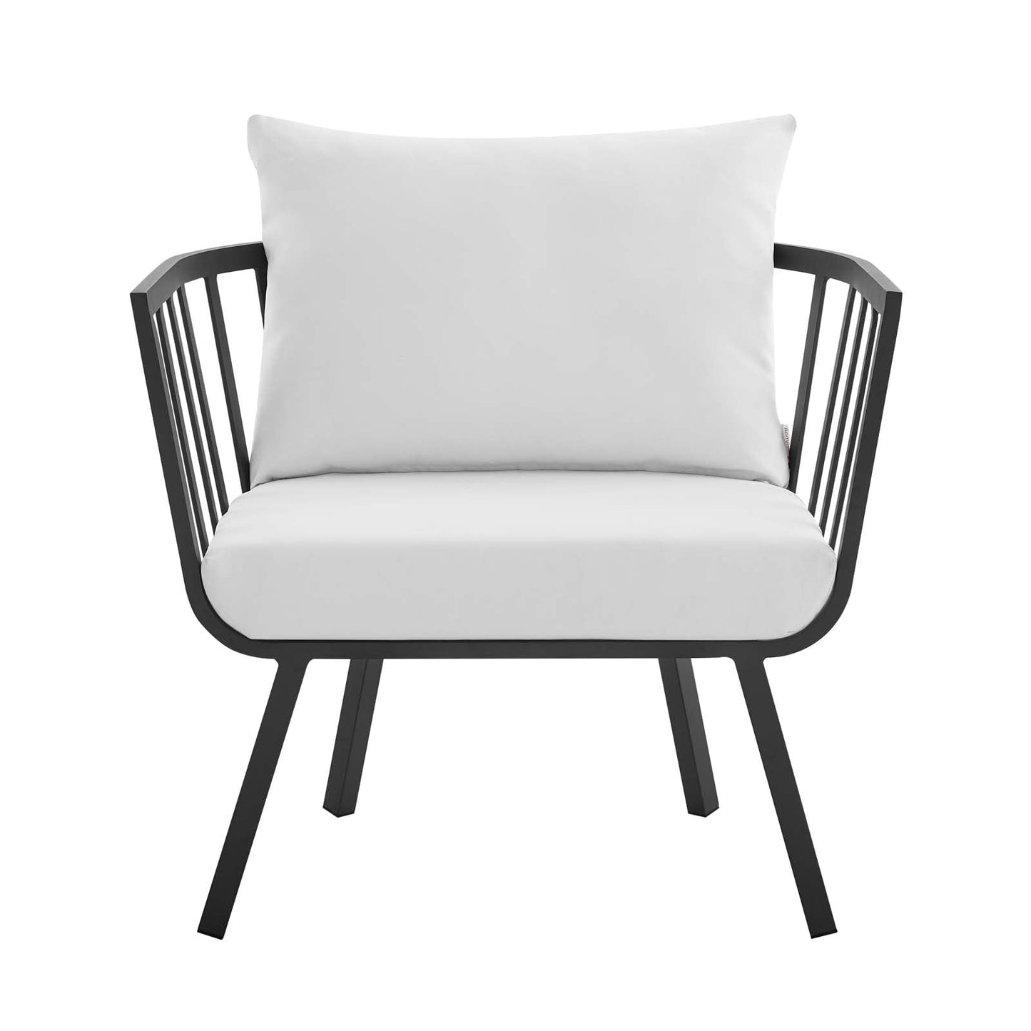 Riverside 5 Piece Outdoor Patio Aluminum Set By Modway | Outdoor Sofas, Loveseats & Sectionals | Modishstore-22