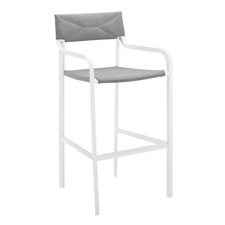 Modway Raleigh 3 Piece Outdoor Patio Aluminum Bar Set | Outdoor Dining Sets | Modishstore-7