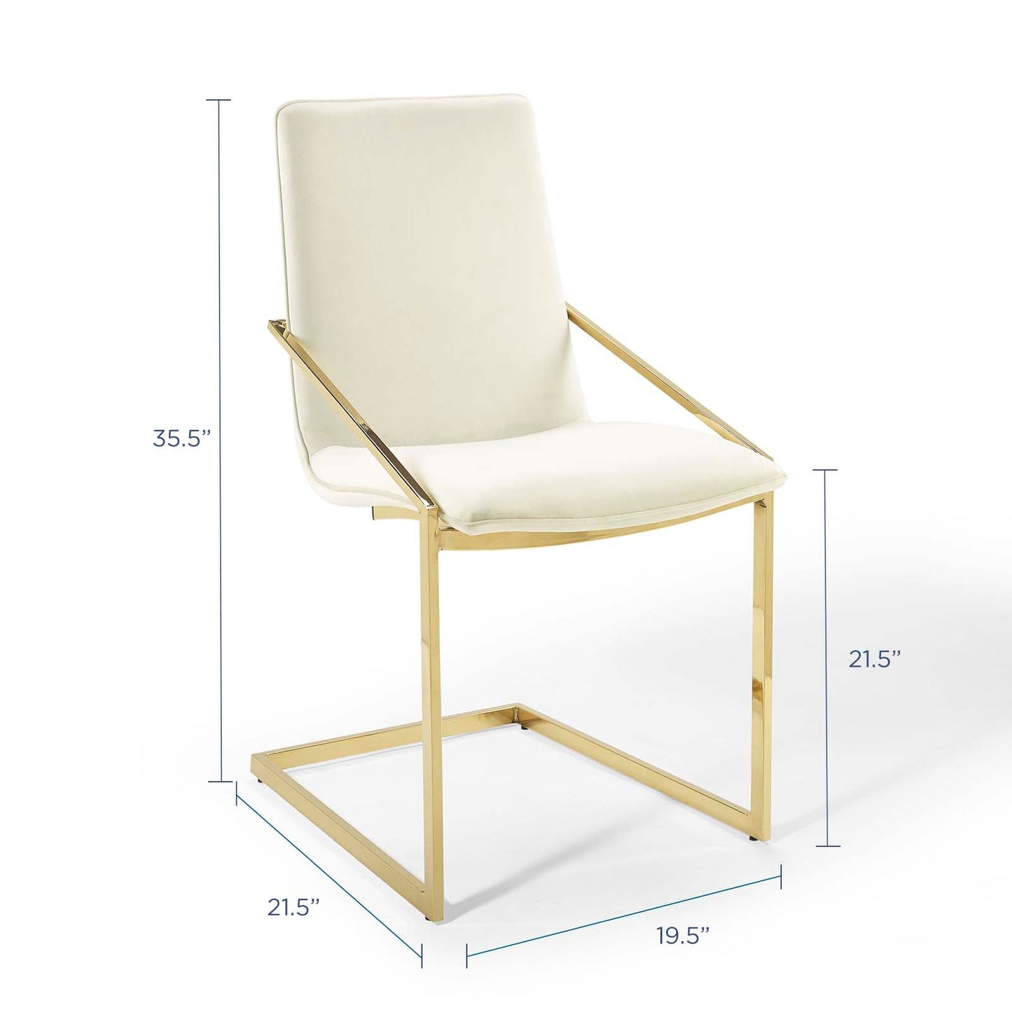 Modway Pitch Performance Velvet Dining Armchair | Dining Chairs | Modishstore-15