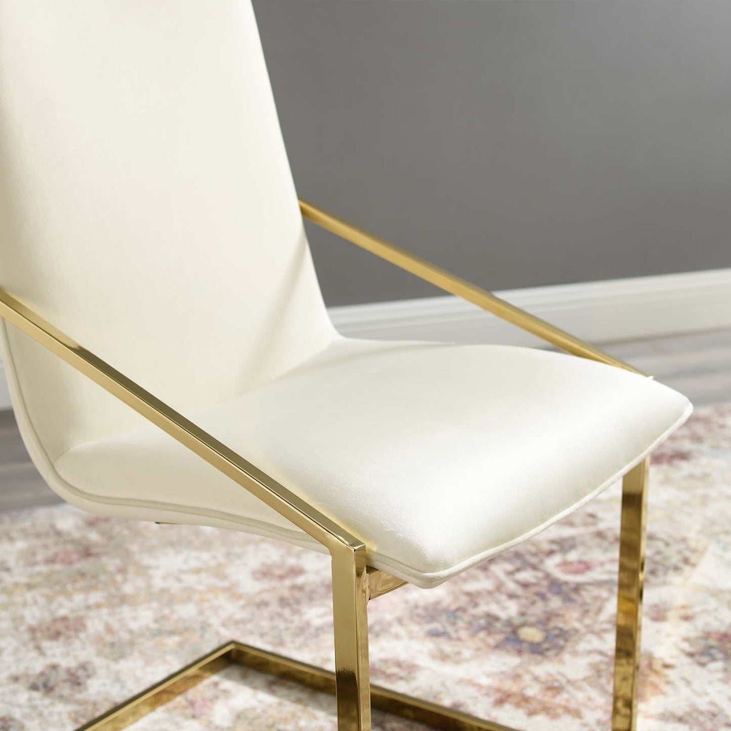 Modway Pitch Performance Velvet Dining Armchair | Dining Chairs | Modishstore-9
