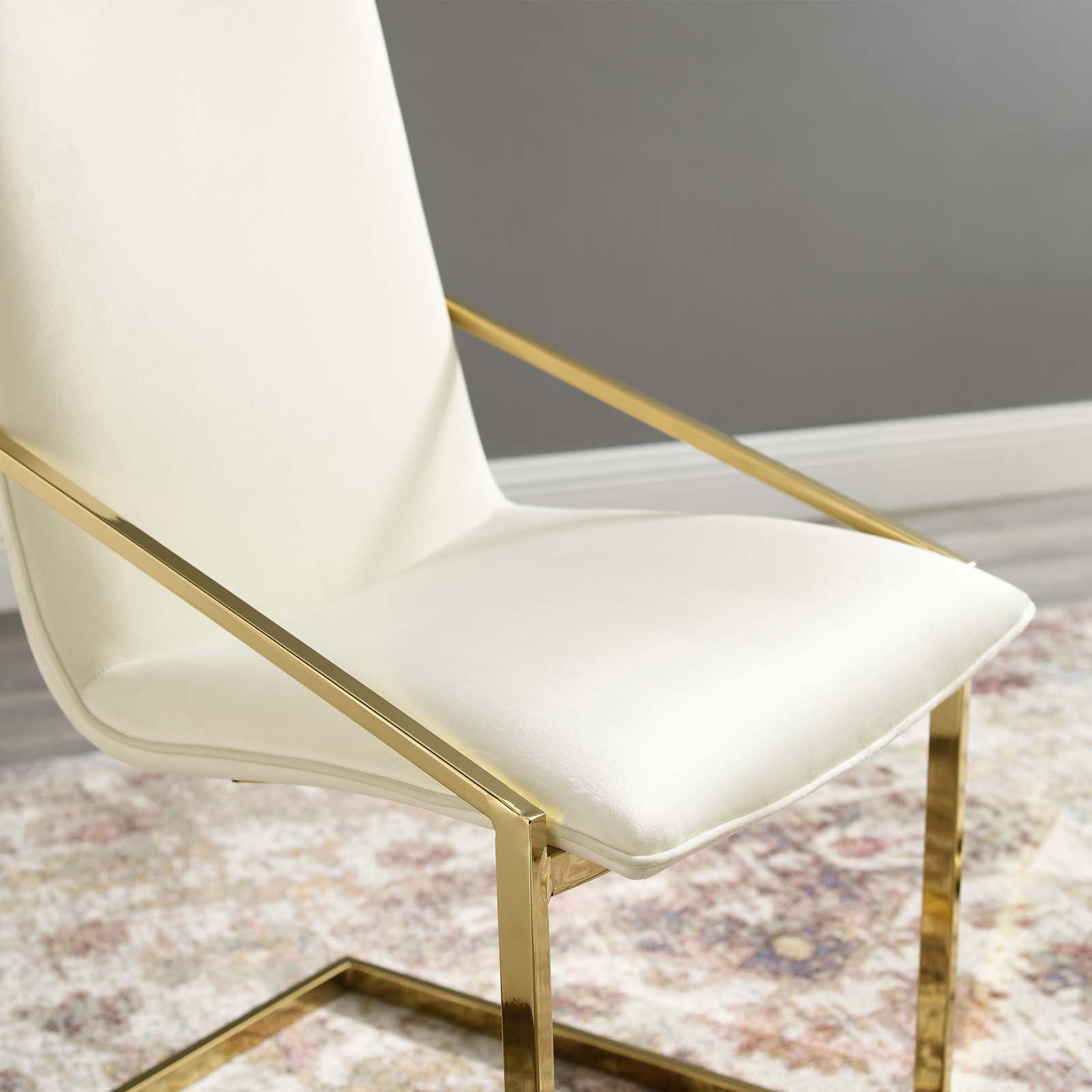 Modway Pitch Performance Velvet Dining Armchair | Dining Chairs | Modishstore-9