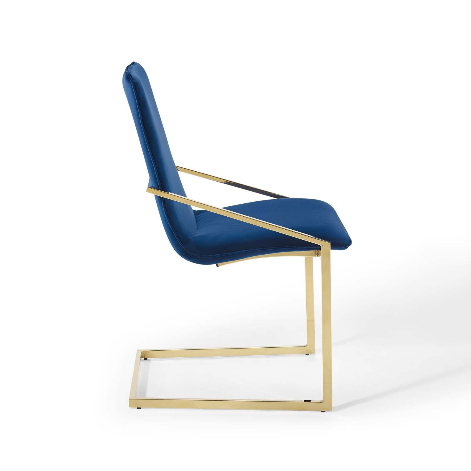 Modway Pitch Performance Velvet Dining Armchair | Dining Chairs | Modishstore-19