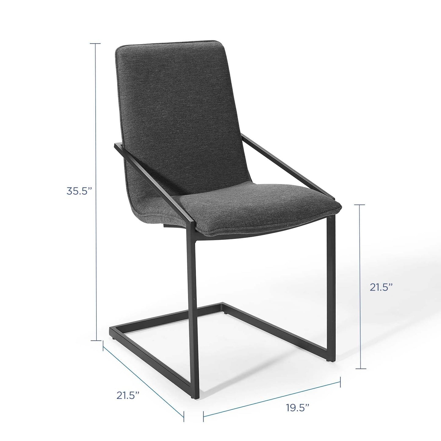 Modway Pitch Upholstered Fabric Dining Armchair | Dining Chairs | Modishstore-27