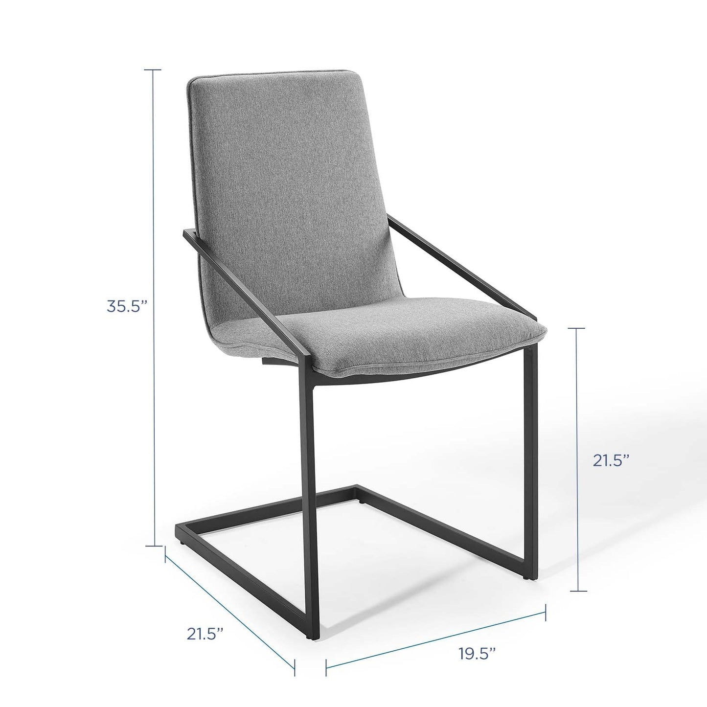 Modway Pitch Upholstered Fabric Dining Armchair | Dining Chairs | Modishstore-28