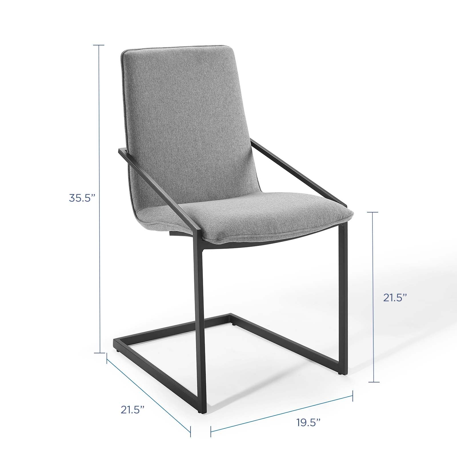 Modway Pitch Upholstered Fabric Dining Armchair | Dining Chairs | Modishstore-28