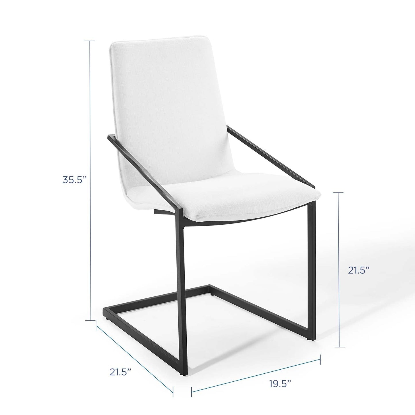 Modway Pitch Upholstered Fabric Dining Armchair | Dining Chairs | Modishstore-29