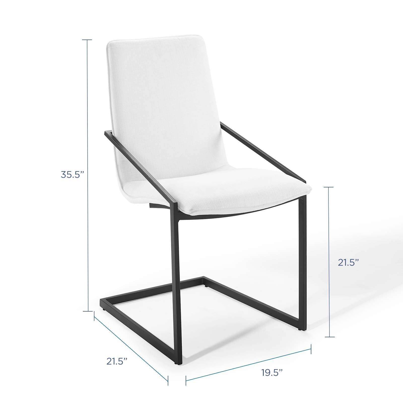 Modway Pitch Upholstered Fabric Dining Armchair | Dining Chairs | Modishstore-29