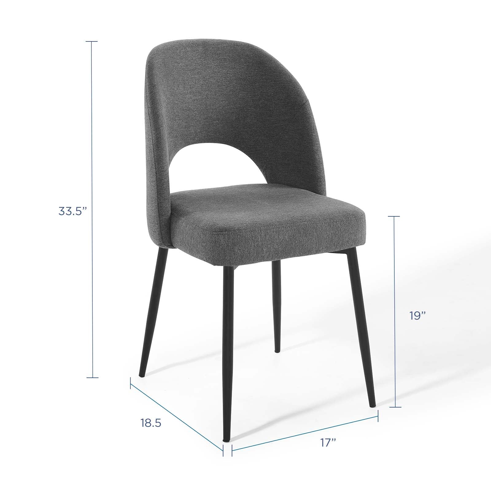 Modway Rouse Upholstered Fabric Dining Side Chair | Dining Chairs | Modishstore-28