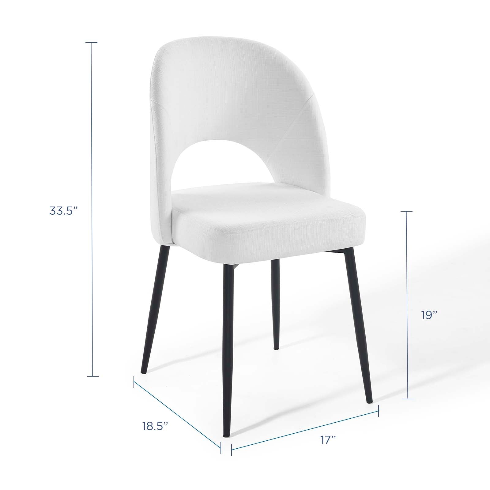 Modway Rouse Upholstered Fabric Dining Side Chair | Dining Chairs | Modishstore-30