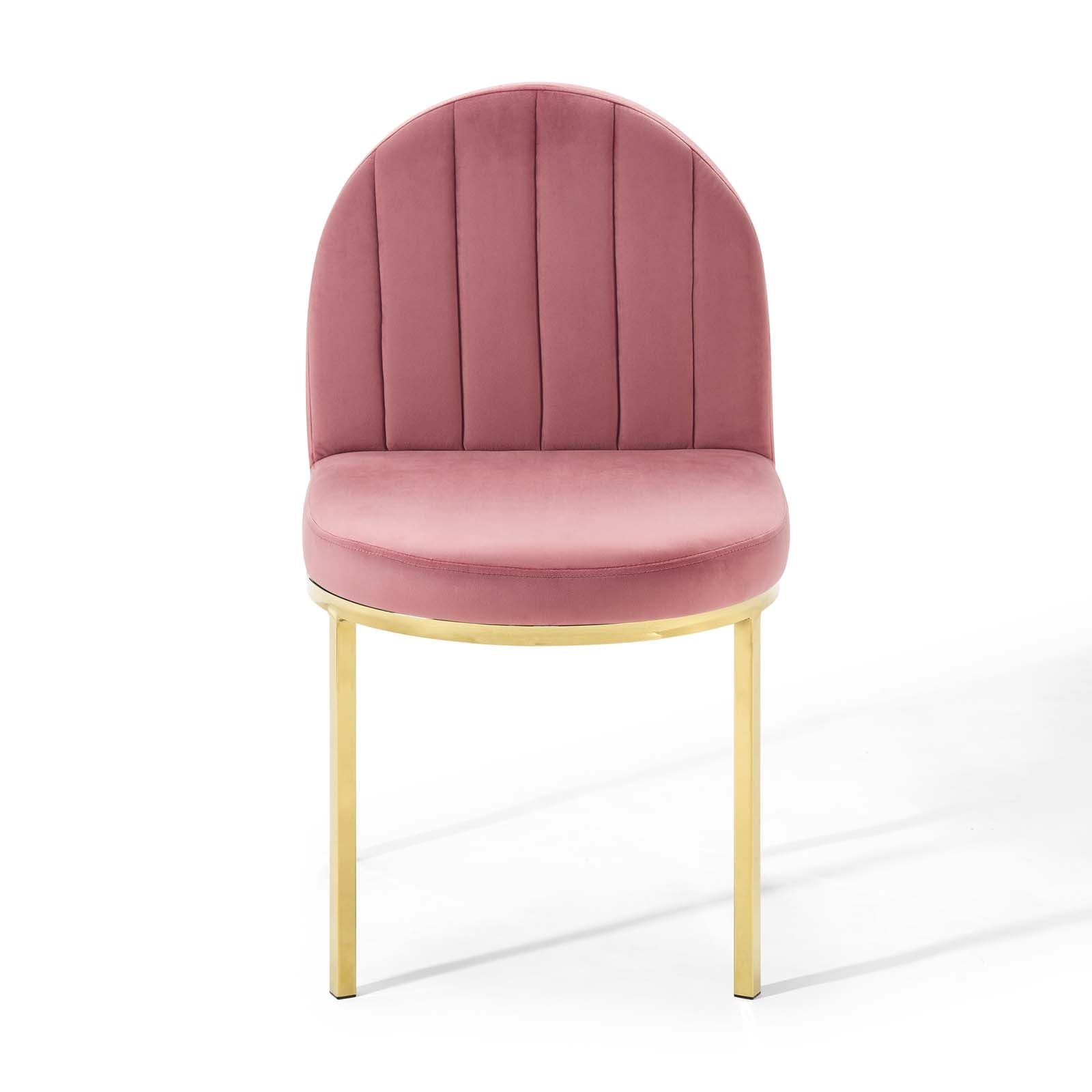 Modway Isla Channel Tufted Performance Velvet Dining Side Chair | Dining Chairs | 