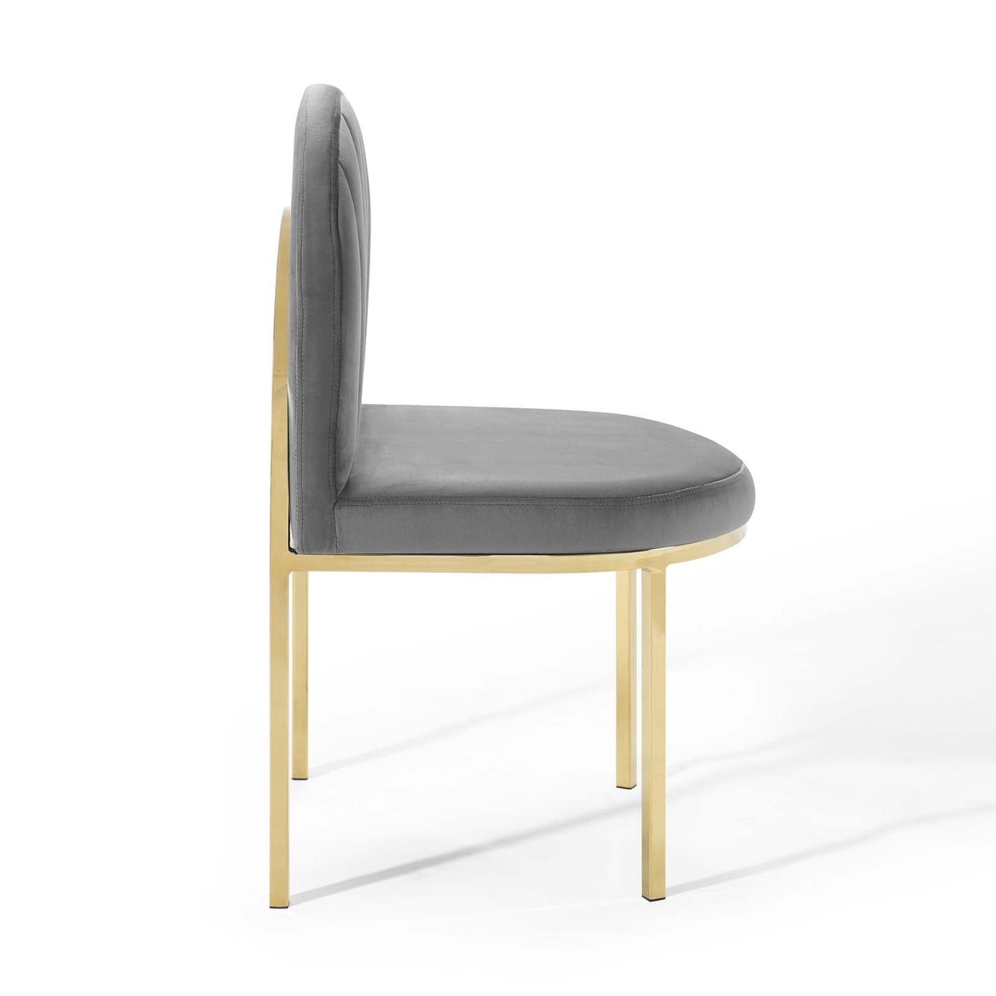 Modway Isla Channel Tufted Performance Velvet Dining Side Chair | Dining Chairs | 