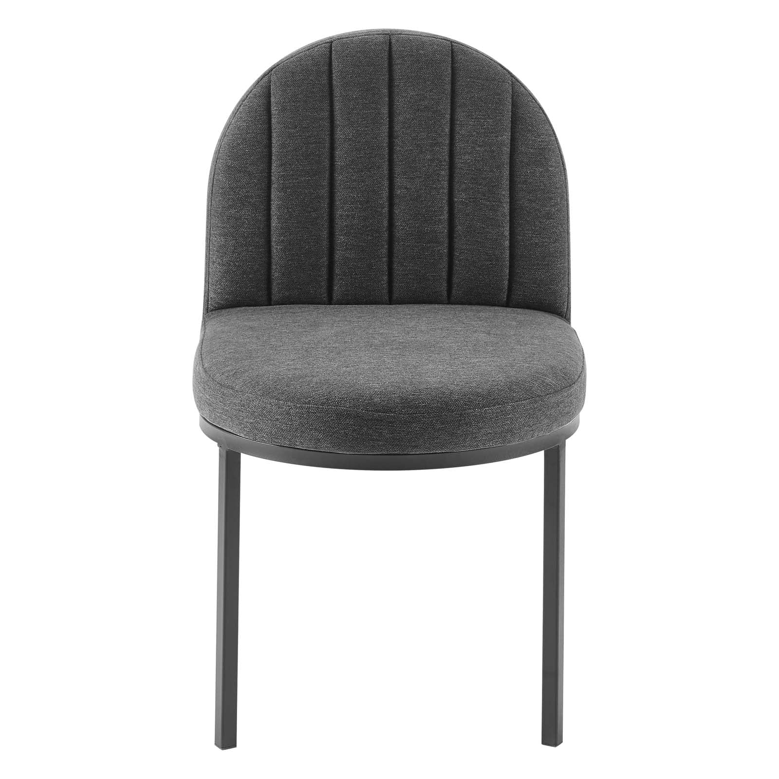 Modway Isla Channel Tufted Upholstered Fabric Dining Side Chair | Dining Chairs | 
