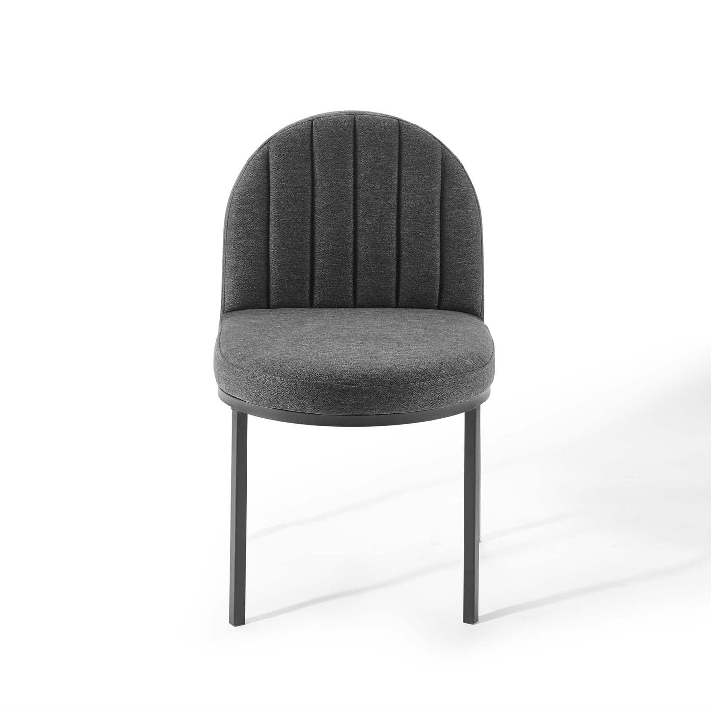 Modway Isla Channel Tufted Upholstered Fabric Dining Side Chair | Dining Chairs | 