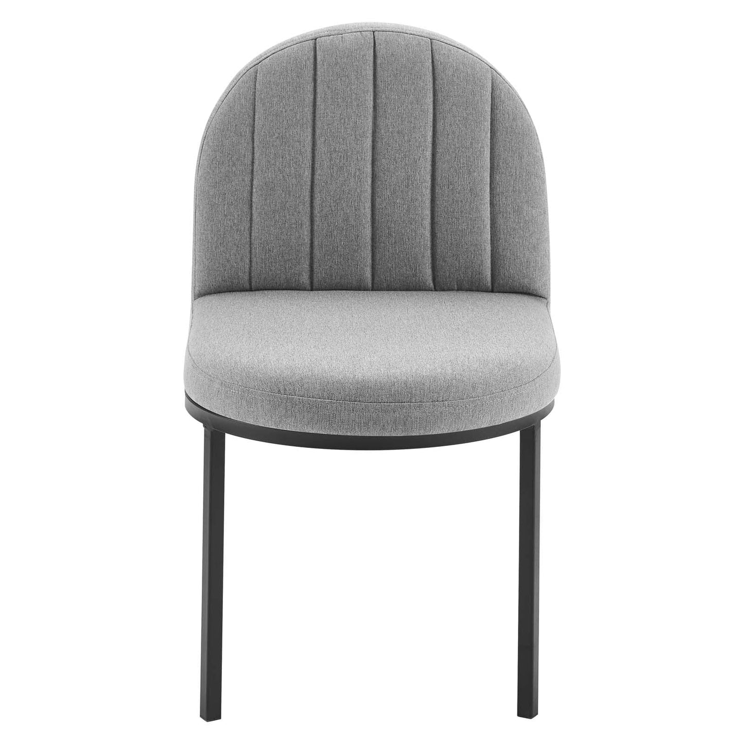Modway Isla Channel Tufted Upholstered Fabric Dining Side Chair | Dining Chairs | 