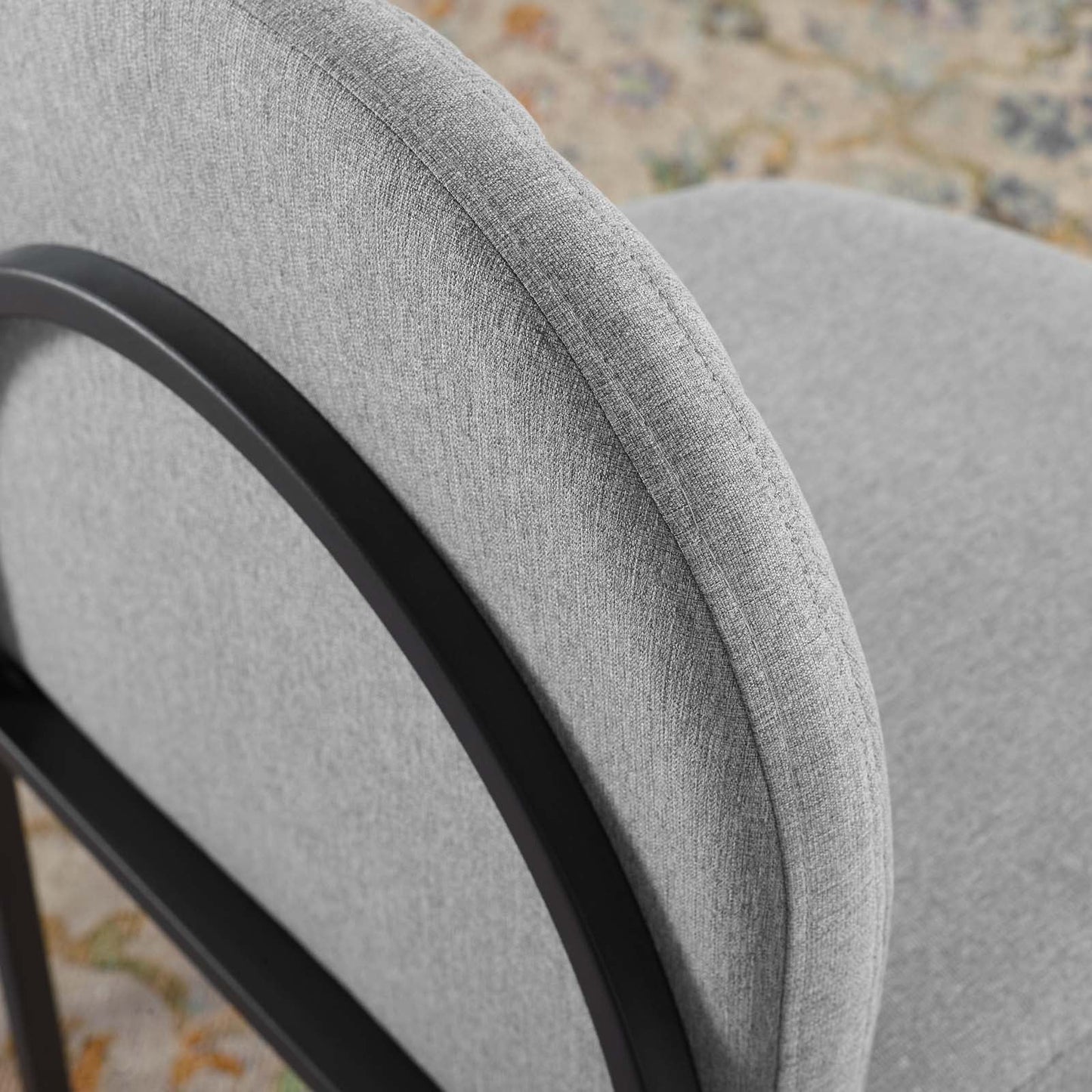 Modway Isla Channel Tufted Upholstered Fabric Dining Side Chair | Dining Chairs | 