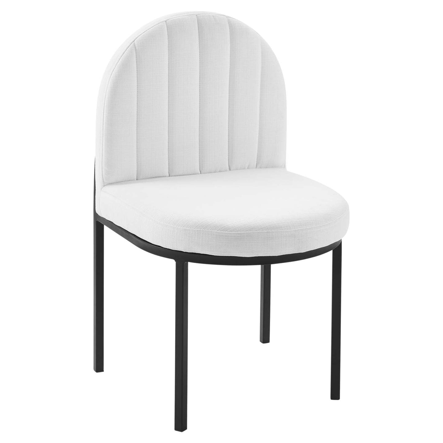 Modway Isla Channel Tufted Upholstered Fabric Dining Side Chair | Dining Chairs | 