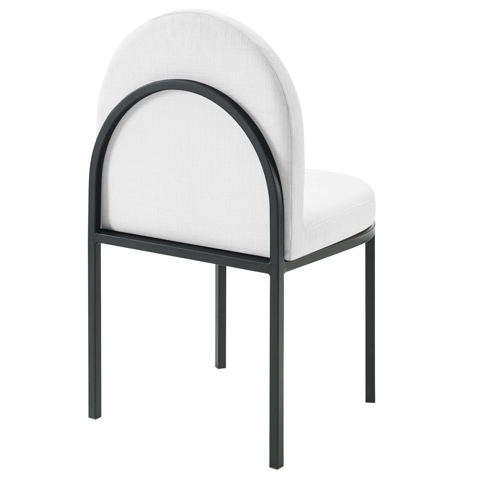 Modway Isla Channel Tufted Upholstered Fabric Dining Side Chair | Dining Chairs | 