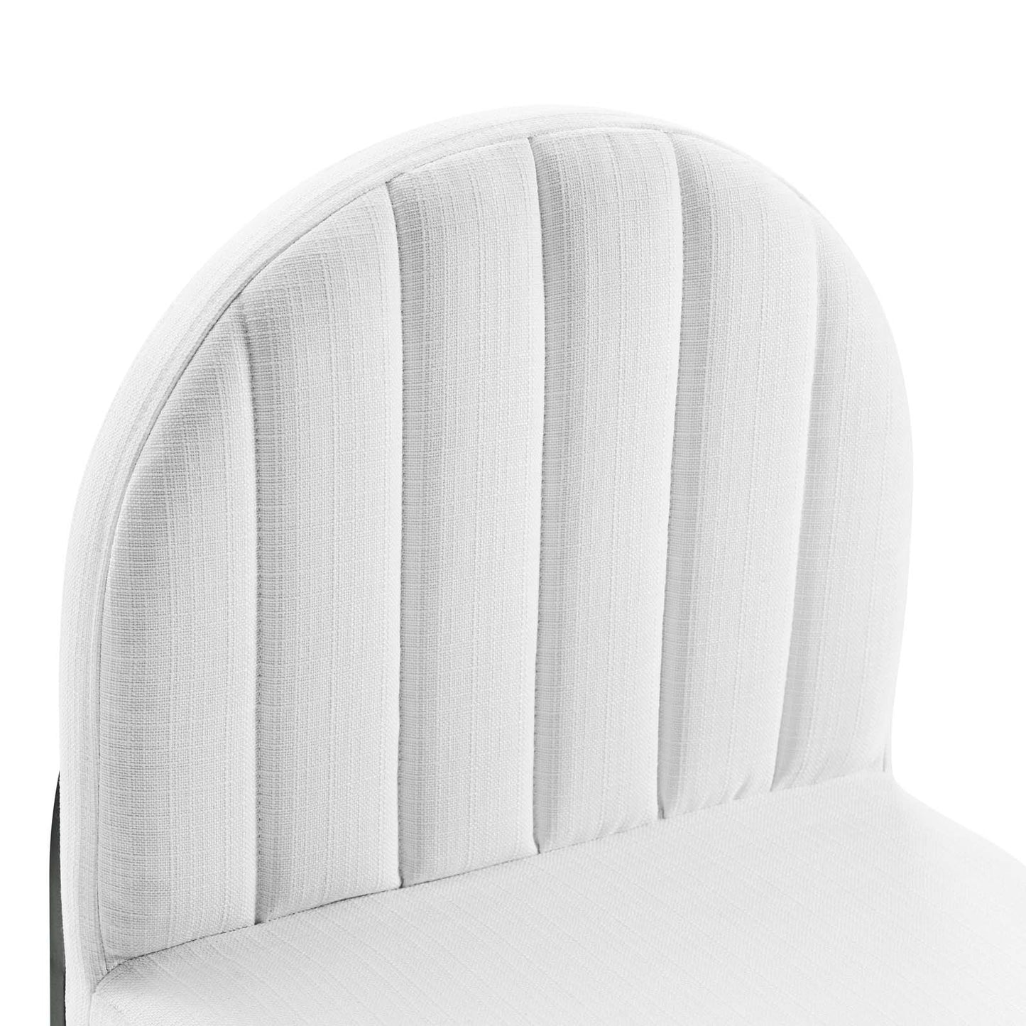 Modway Isla Channel Tufted Upholstered Fabric Dining Side Chair | Dining Chairs | 