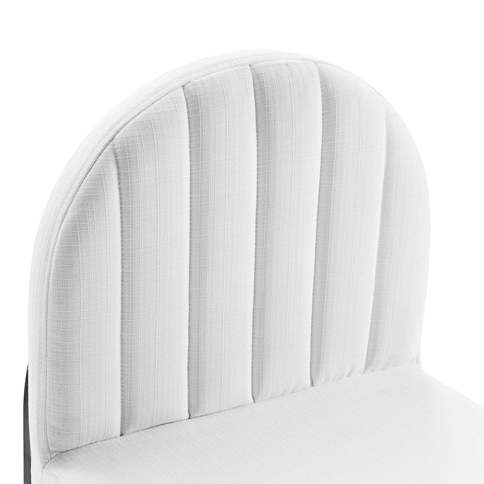 Modway Isla Channel Tufted Upholstered Fabric Dining Side Chair | Dining Chairs | 