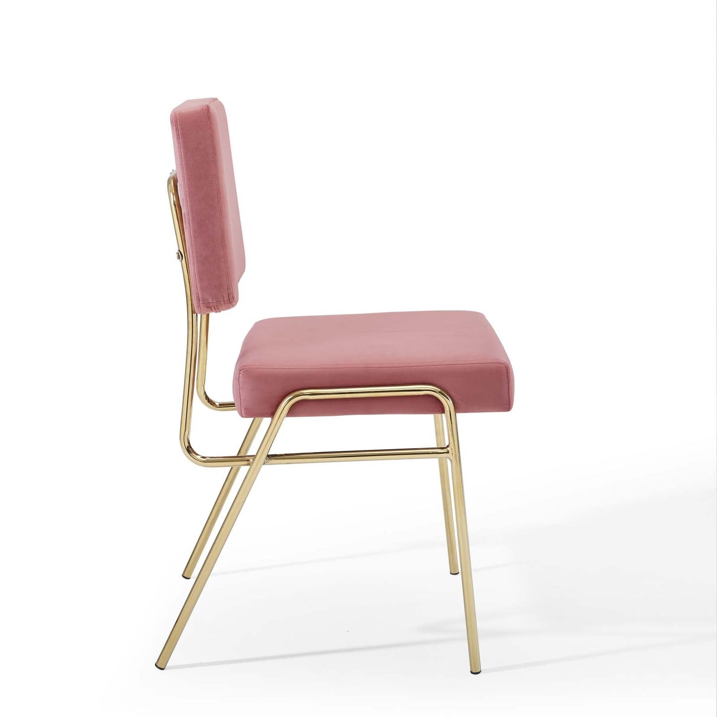 Modway Craft Performance Velvet Dining Side Chair | Dining Chairs | 