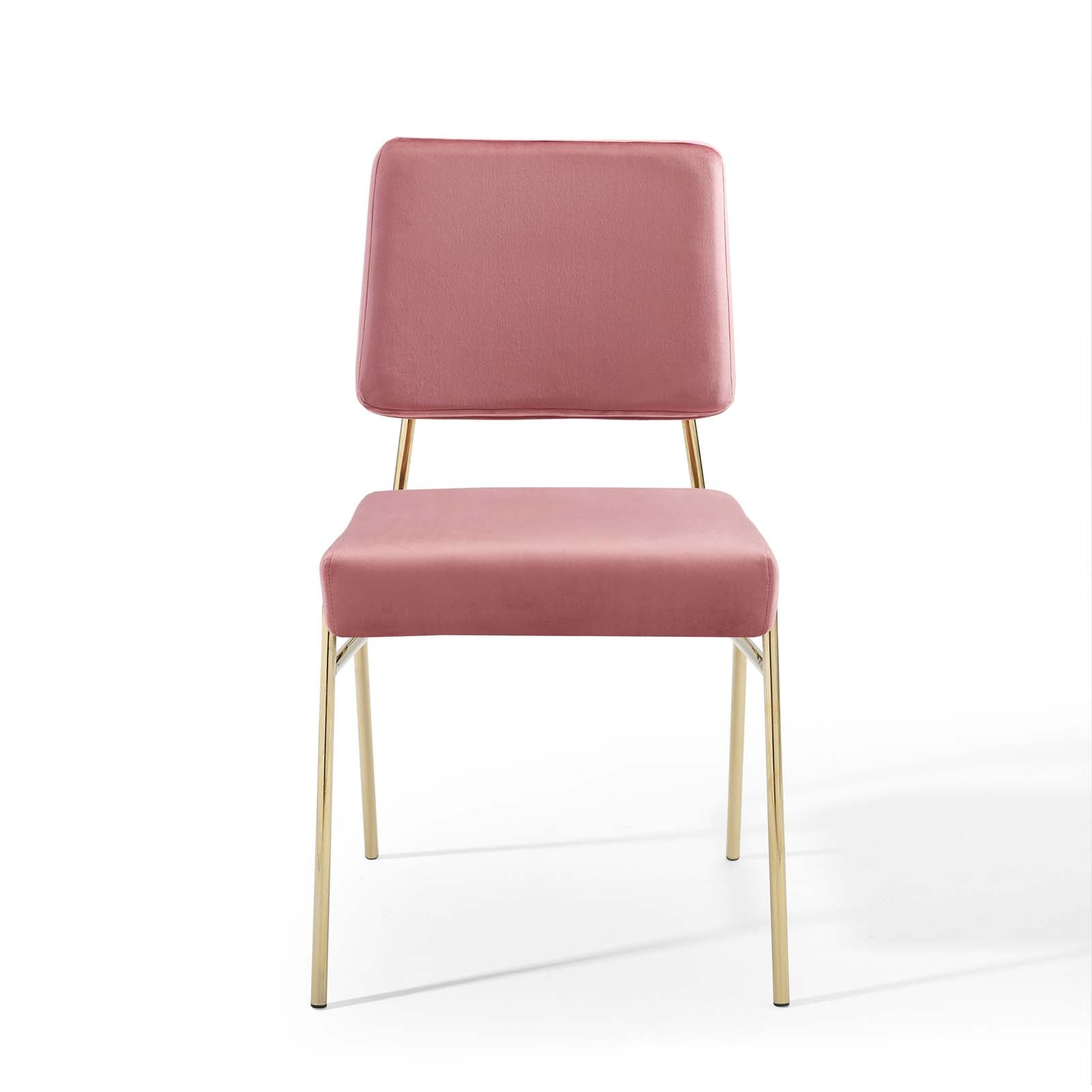 Modway Craft Performance Velvet Dining Side Chair | Dining Chairs | 