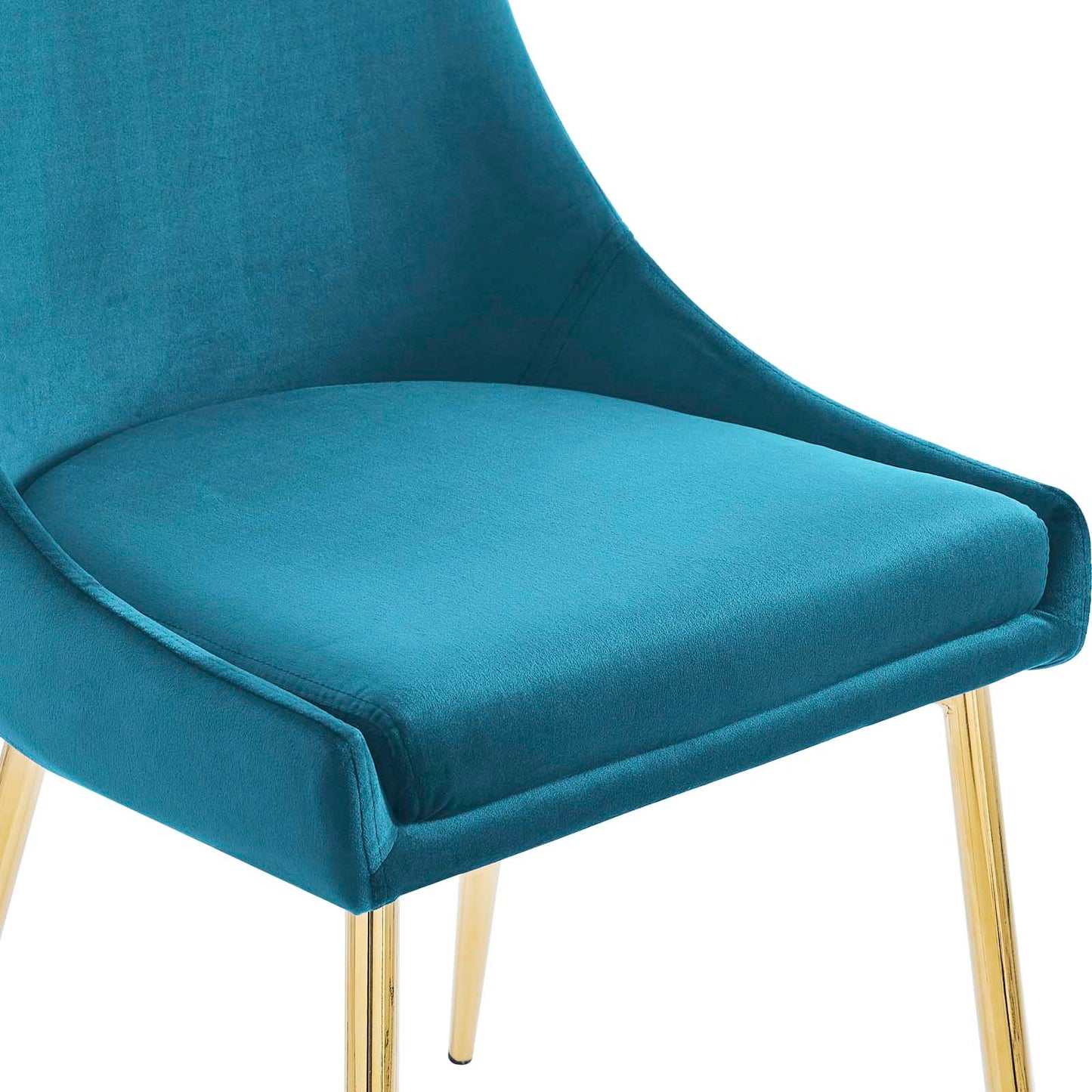 Modway Viscount Performance Velvet Dining Chairs - Set of 2 | Dining Chairs | Modishstore-43