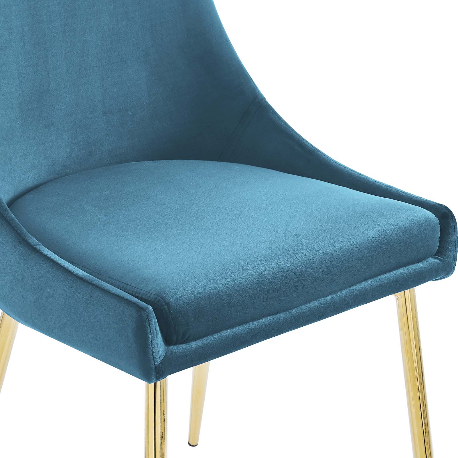 Modway Viscount Performance Velvet Dining Chairs - Set of 2 | Dining Chairs | Modishstore-43