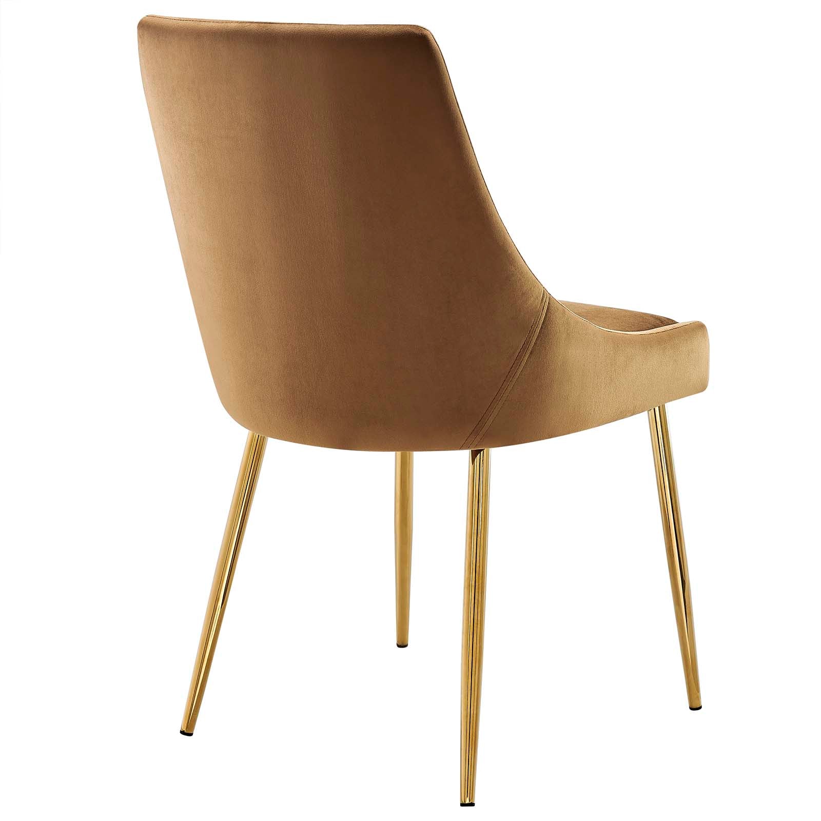 Modway Viscount Performance Velvet Dining Chairs - Set of 2 | Dining Chairs | Modishstore-29