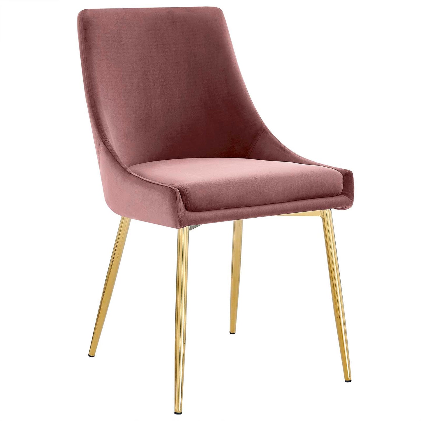Modway Viscount Performance Velvet Dining Chairs - Set of 2 | Dining Chairs | Modishstore-56