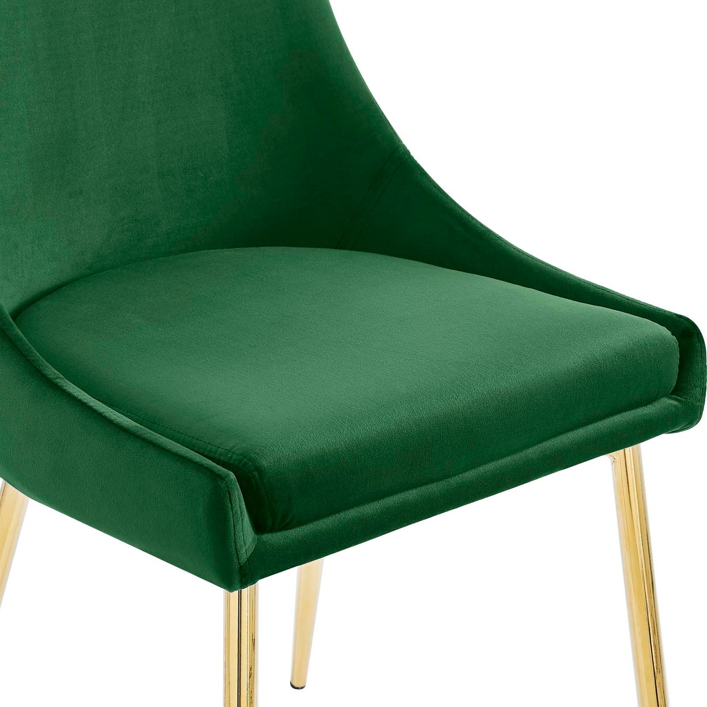 Modway Viscount Performance Velvet Dining Chairs - Set of 2 | Dining Chairs | Modishstore-45