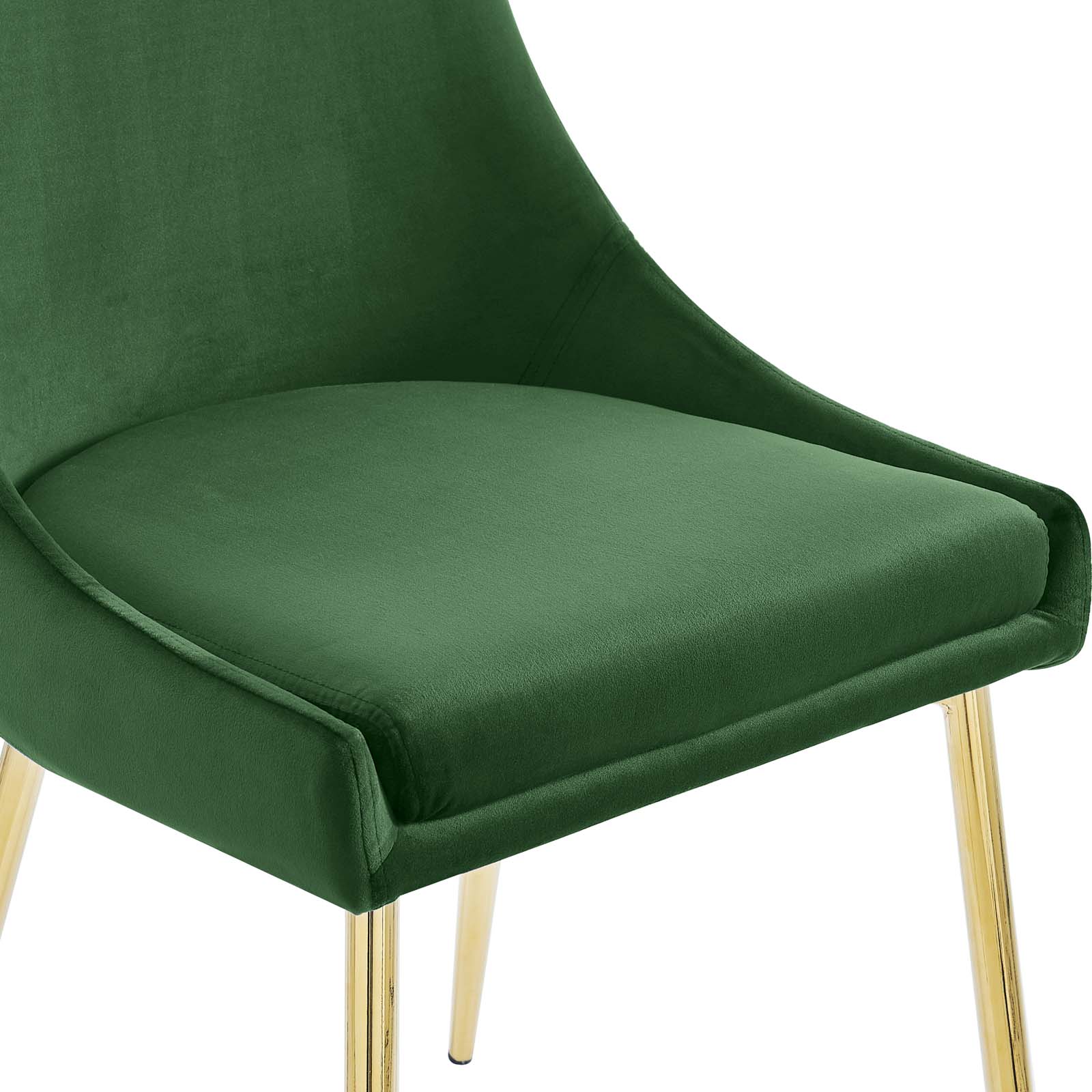 Modway Viscount Performance Velvet Dining Chairs - Set of 2 | Dining Chairs | Modishstore-45