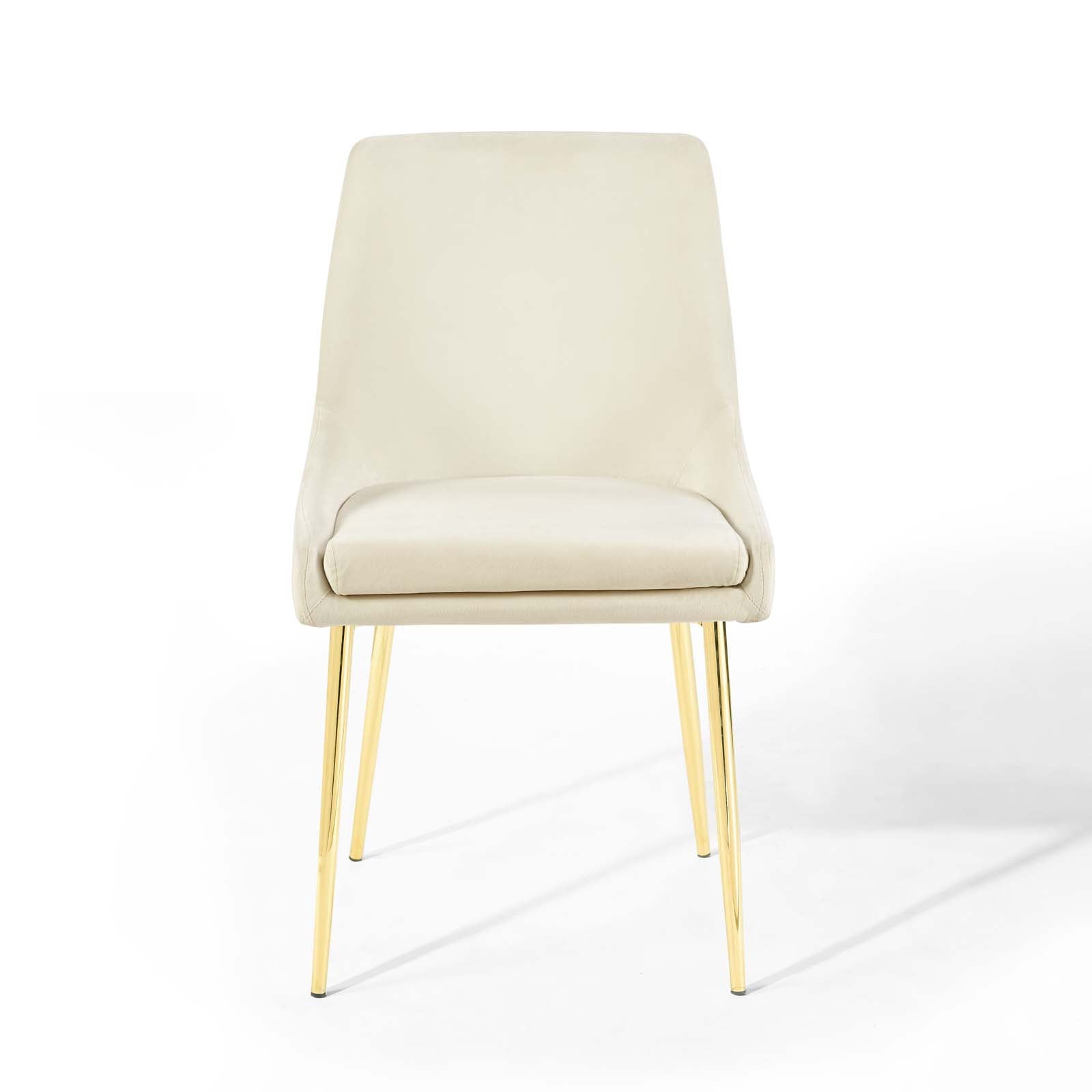 Modway Viscount Performance Velvet Dining Chairs - Set of 2 | Dining Chairs | Modishstore-77
