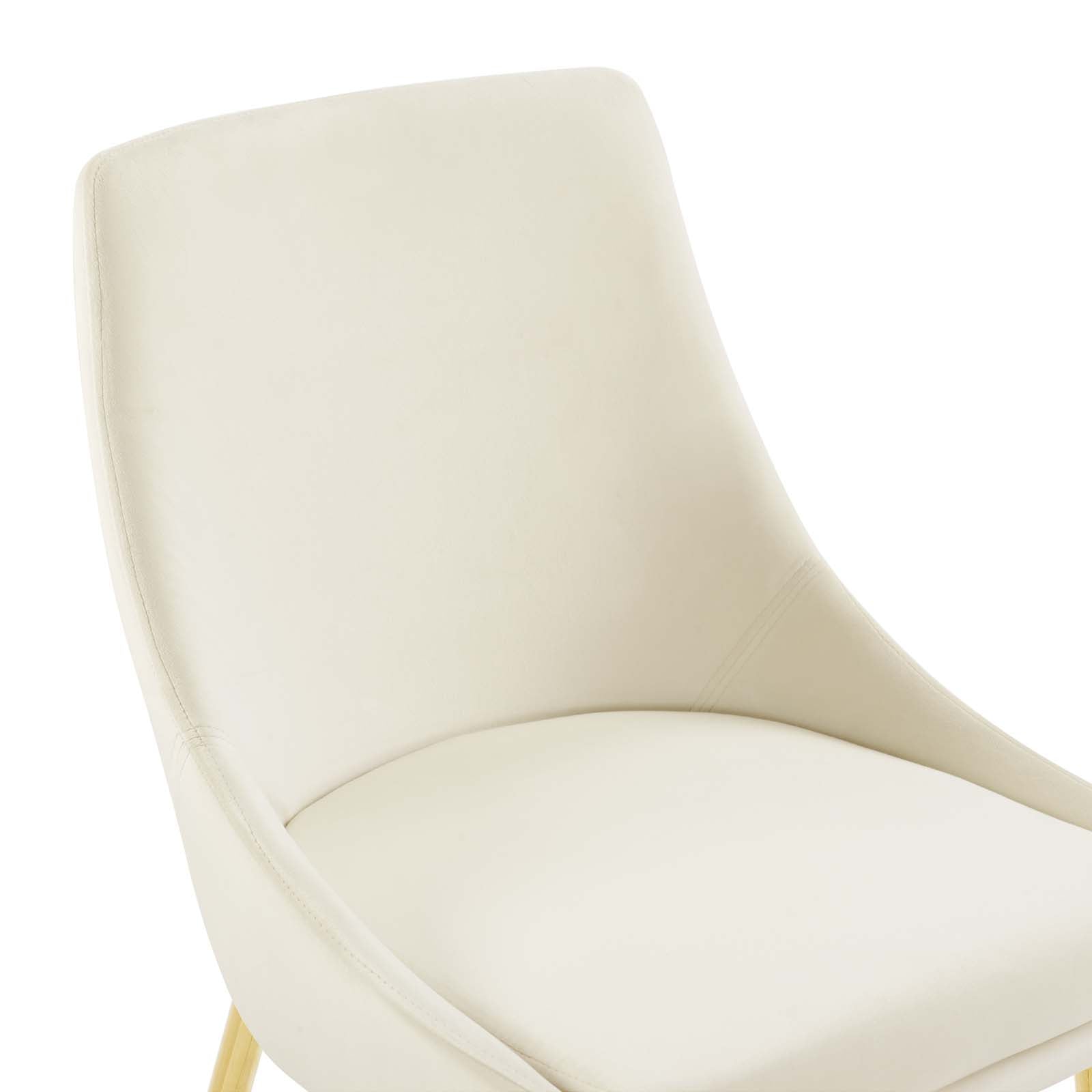 Modway Viscount Performance Velvet Dining Chairs - Set of 2 | Dining Chairs | Modishstore-71