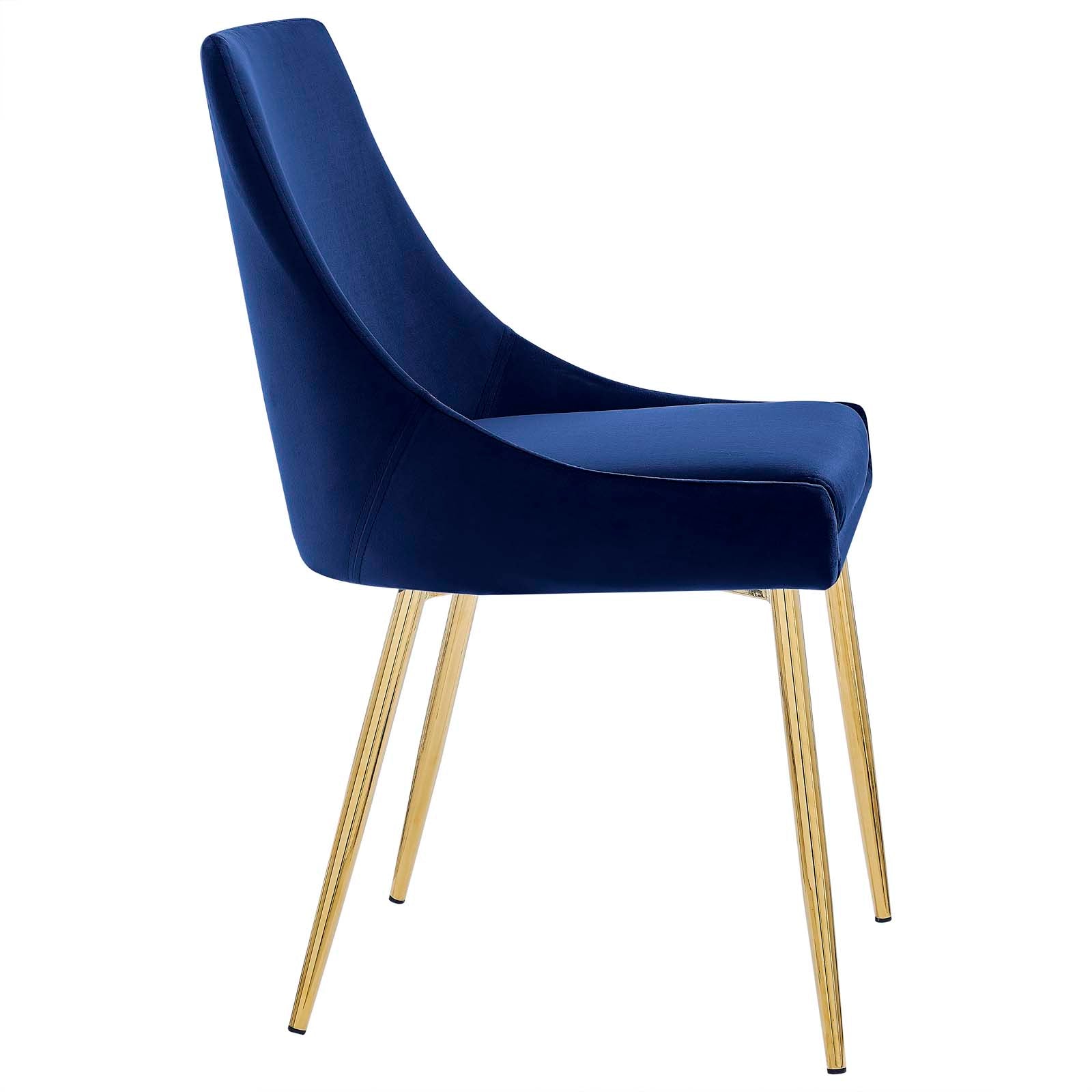Modway Viscount Performance Velvet Dining Chairs - Set of 2 | Dining Chairs | Modishstore-41