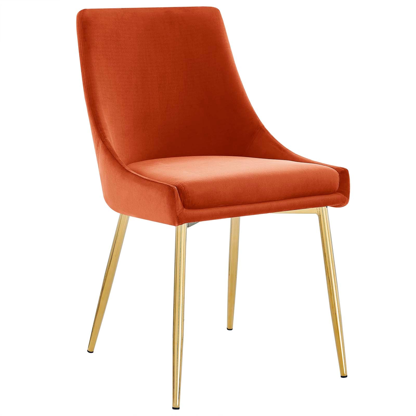 Modway Viscount Performance Velvet Dining Chairs - Set of 2 | Dining Chairs | Modishstore-62