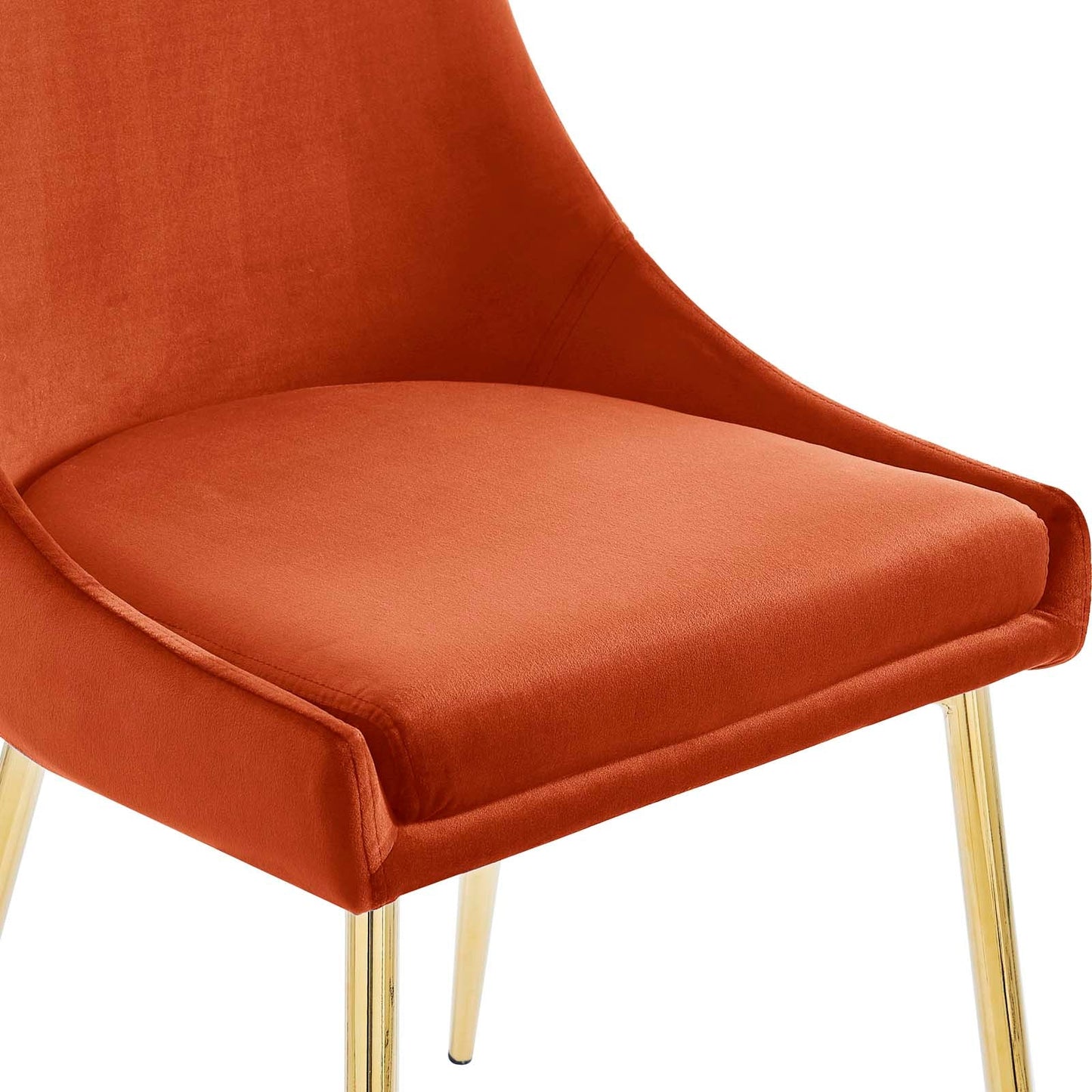Modway Viscount Performance Velvet Dining Chairs - Set of 2 | Dining Chairs | Modishstore-47