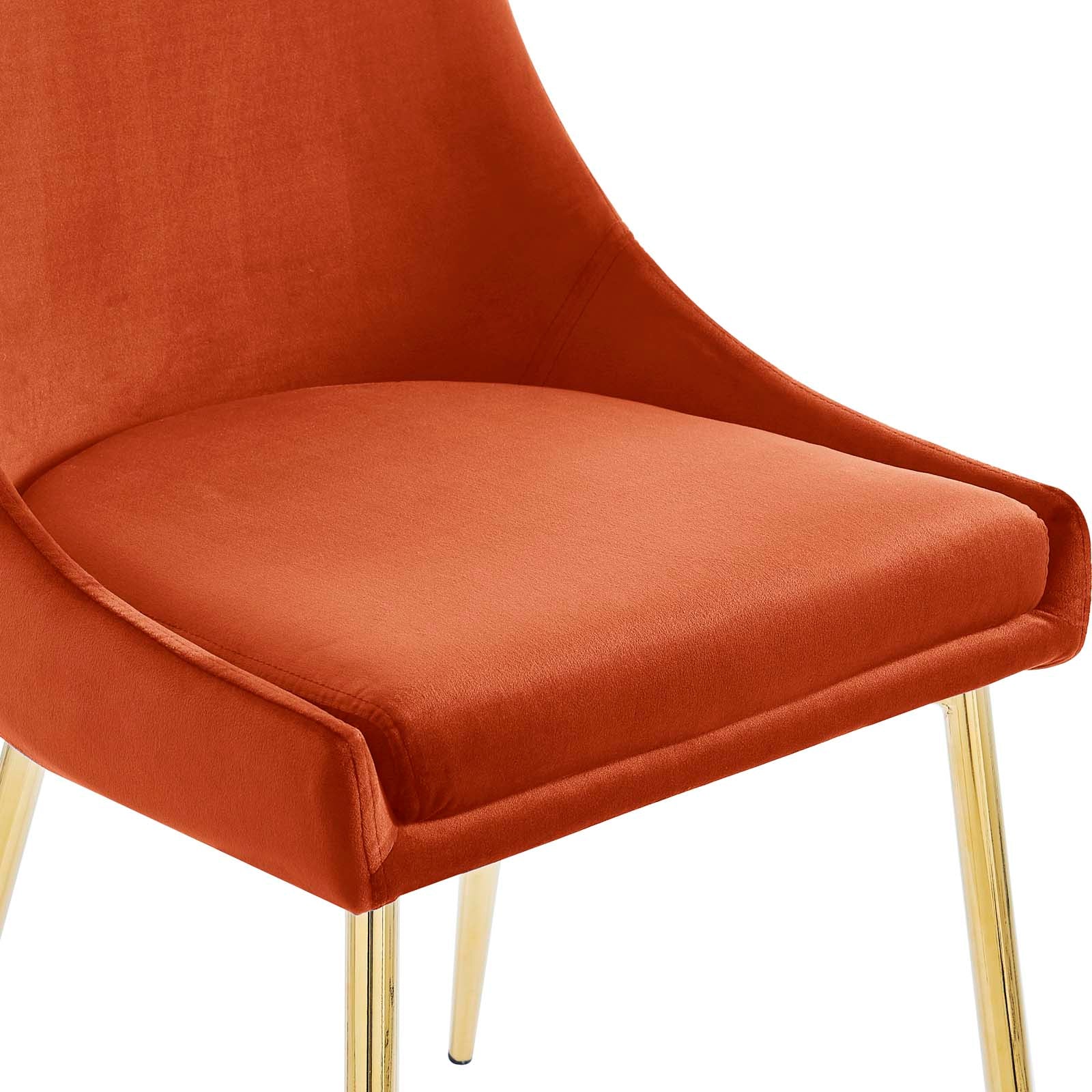 Modway Viscount Performance Velvet Dining Chairs - Set of 2 | Dining Chairs | Modishstore-47