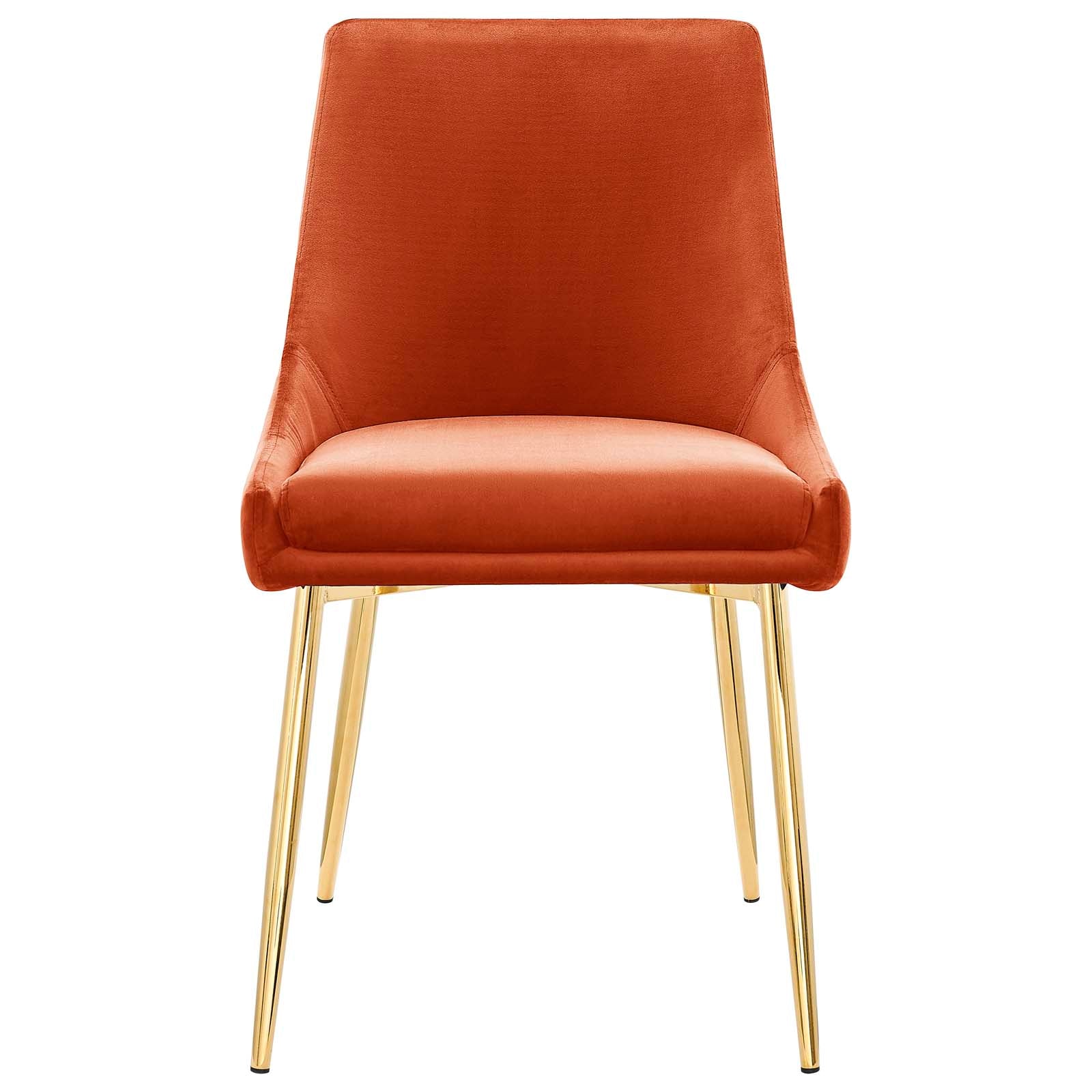 Modway Viscount Performance Velvet Dining Chairs - Set of 2 | Dining Chairs | Modishstore-37